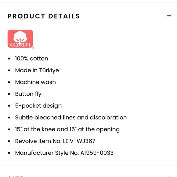 Levi’s Premium 501 90s straight leg mid rise button fly luxe denim from Revolve - Picture 2 of 13